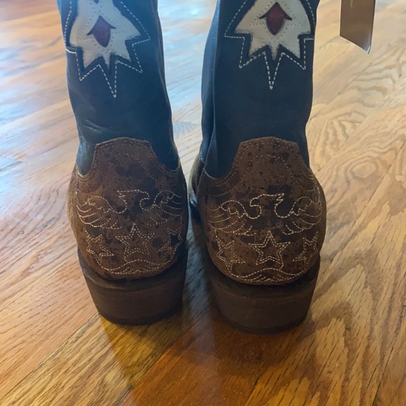Red, White, and Blue Cowboy Boots - Picture 4 of 4